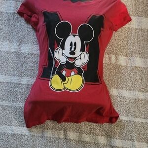 Disney Red Graphic Tee